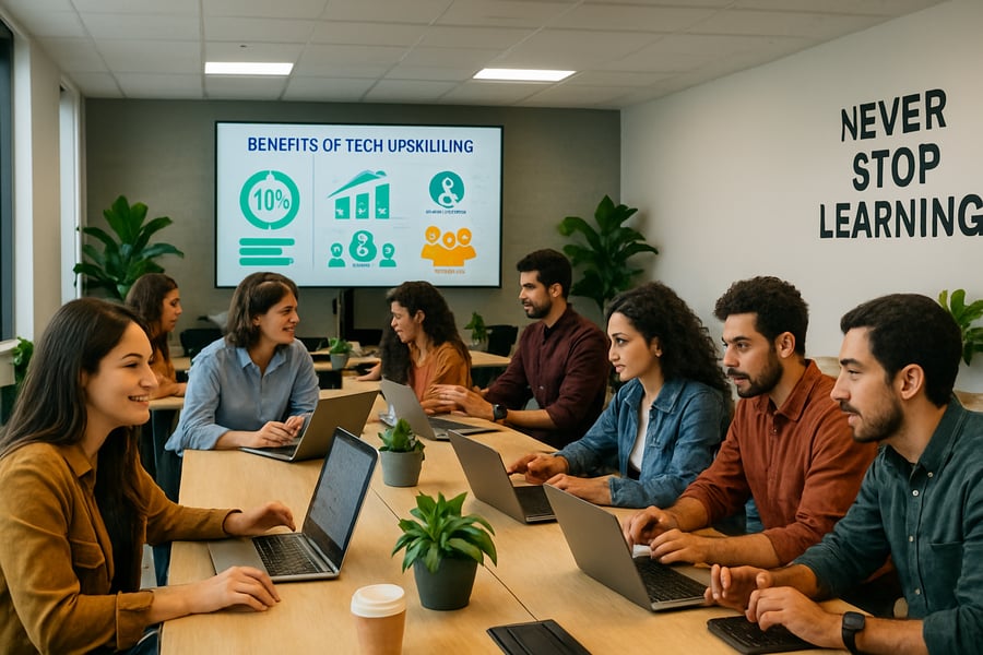 El Impacto Del Upskilling Tecnológico En El ROI De Las Empresas Latinoamericanas En 2026